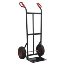 Image of Sealey 250kg Heavy Duty Sack Truck With PU Tyres D-Shaped Handle Grips CST987HD