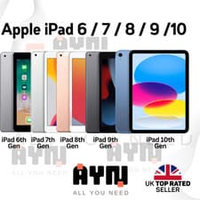 Image of Apple iPad 6th 7th 8th 9th 10th Gen WiFi 4G Unlocked 32GB 64GB 128GB  ReBoxed A+