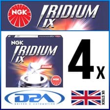 Image of 4x NGK IRIDIUM IX BKR5EIX-11 5464 SPARK PLUGS 2006 Jaguar XKR Victory Edition