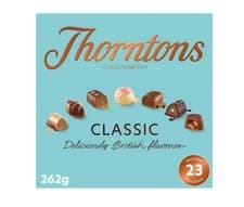 Image of Thorntons Classic Collection Milk, Dark & White Chocolate Gift Box 262g