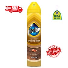 Image of Pledge Furniture Polish Wood Classic 250ml (Packaging may 250 ml (Pack of 1)
