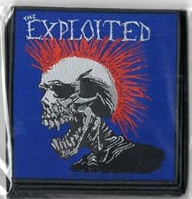 Image of The Exploited Punk Patch Mohican