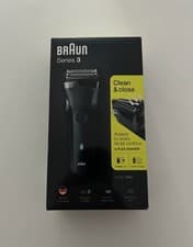 Image of Braun Series 3 300s Electric Shaver 3-Flex Wet Dry Waterproof Quick Charge Mens