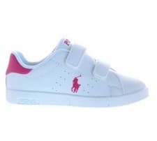 Image of Polo Ralph Lauren Bilton Touch Fastening Sneakers Infants Childrens Low Uk 8