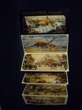 Image of 1993 Turner Publishing Inc. James Gurney's DINOTOPIA POSTCARD BOOK "Rare"