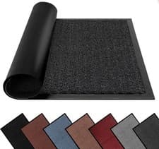 Image of LARGE HEAVY DUTY NON SLIP RUBBER BACK BARRIER DOOR MAT KITCHEN HALLWAY FLOOR RUG