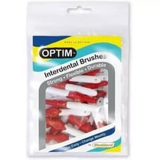 Image of Icon Optim 0.5mm Red Standard Interdental Brushes - Pack Of 25