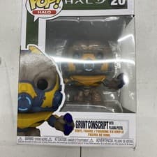 Image of Funko POP Pop! Games: Halo Infinite Grunt Conscript with Weapon Vinyl Figure New