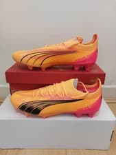 Image of New Puma ULTRA ULTIMATE FG/AG FOOTBALL BOOTS UK SIZE 10.5 EU 45 