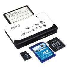 Image of TRIXES USB 2.0 Memory Card Reader NEW All in One Mini SD MMC Mobile SDHC M2
