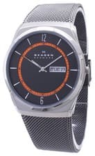Image of Skagen Melbye Titanium Case with Mesh Band Grey Dial SKW6007 Mens Watch