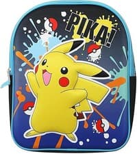Image of Officially Licensed Pokemon Pikachu EVA Kids Backpack Colour Splash School Bag