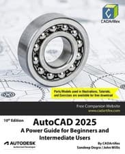 Image of AutoCAD 2025 A Power Guide for Beginners and Intermediate Users (Edition10) by C