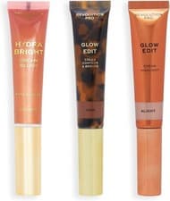 Image of Revolution Pro Cream Wand Trio Dark Face Set Blush Contour Highlight