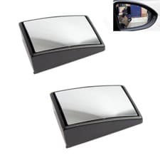 Image of 2x Blind Spot Side Mirrors For Car Van Adjustable 160 degree 514200