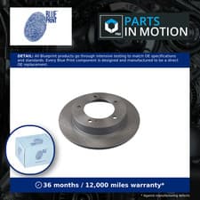 Image of 2x Brake Discs Pair Solid fits SUZUKI SJ413 1.3 Front 84 to 90 G13A 290mm Set