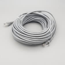 Image of 18m Grey Cat5e Anti Snag Ethernet Network Patch Cable, RJ45