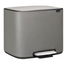 Image of Brabantia Bo Pedal Bin 36L - Mineral Concrete Grey - New in Box - B Stock