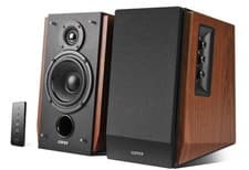 Image of Edifier R1700BT Active Bluetooth Bookshelf Speaker Set - Brown