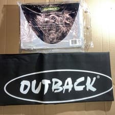 Image of Outback BBQ Canvas Cover For Excel / Omega Barbeque OUT370043 PVC Genuine Grill