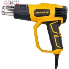 Image of TOUGH MASTER Electric Heat Gun 2000W Adjustable Temperature 350° 550°C 4 Nozzles