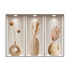 Image of D Effect Decoration Wall Sticker Home Wall Sticker Flat Walls Brightly Ed