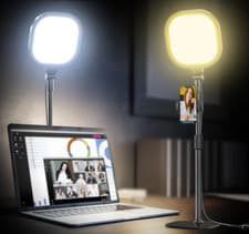 Image of Litones Desktop Video Conference Lights for Zoom Meetings,Computer Desk Ring For