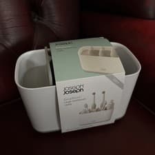 Image of Joseph Easy-Store - Large Toothbrush Holder Caddy, L, Grey/White
