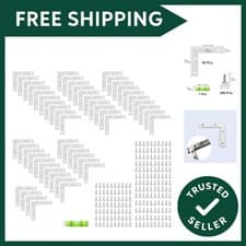Image of Picture Hanging Kit for Picture Frame Fixing,for Hard Wall Pictures Frame Eas...
