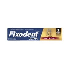 Image of Fixodent Ultra Max Hold Denture Adhesive Cream 2.2oz (62g)