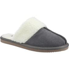 Image of Hush Puppies Arianna Mule Slippers Grey