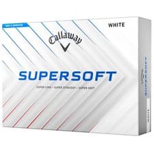 Image of CALLAWAY SUPERSOFT WHITE GOLF BALLS 1X12 PACK BRAND NEW