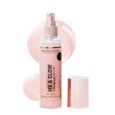 Image of Revolution Beauty Fix & Glow Fixing Spray Illuminating & Hydrating Vegan & Cru