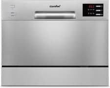 Image of COMFEE' Table Top Dishwasher with 6 Place Settings, Mini Countertop Dishwasher