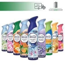 Image of 3 x Febreze Air Mist Air Freshener Eliminates Odours Spray 185ml Select Scents