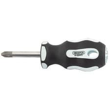 Image of 1x Draper Expert PZ Type No:2 x 38mm Soft Grip Screwdrivers - 34996