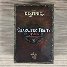 Image of DESTINIES CHARACTER TRAITS MODULE FANTASY BOARD GAME ADDON CARDS/TOKENS