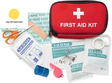 Image of 30 Piece First Aid Kit, Medical Bag Pouch, Emergency Pouch, Medical Kit Bag, Su