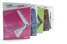 Image of Nintendo 'New' 3DS XL Console Handheld System with Charger Boxed Many Colours