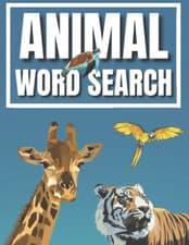 Image of Animal Word Search: for Adults and Teenagers with Solutions, Search for and Circ