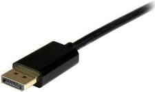Image of StarTech 1M/3.2FT Mini DisplayPort to DisplayPort Adapter Cable - M/M