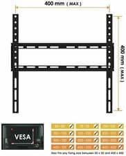 Image of AVF Standard Flat to Wall Up to 55 Inch TV Wall Bracket - aal440