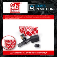 Image of ABS Sensor Front Right 23816 Febi Wheel Speed WHT003860 6Q0927804A WHT003860B