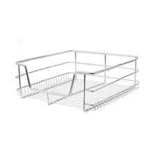 Image of 4 x KuKoo Kitchen Pull Out Storage Baskets – 400mm Wide Cabinet