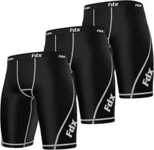 Image of Compression Shorts Men, 1 Pack or 3 Packs Gym Running Shorts Underwear shorts uk