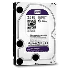 Image of Western Digital 2TB WD20PURX 5400RPM SATA 3.5" Internal Desktop Hard Disk Drive
