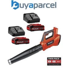 Image of Einhell Professional 36v Twin 18v Leaf Blower GE-LB 36/210 Li PXC + 2X 4Ah Kit