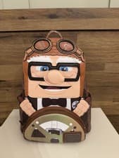 Image of 2024 Disney Parks Pixar Up Carl Frederickson Loungefly Backpack Disneyland NWT