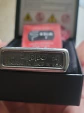 Image of Zippo Regular Brushed Chrome Refillable Windproof Lighter
