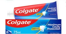 Image of colgate triple action toothpaste 75ml